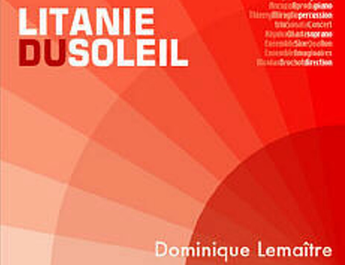 Litanie du Soleil - coup de coeur Charles Cross 2002